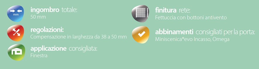 descrizione generica zanzariere tradizionali sigma